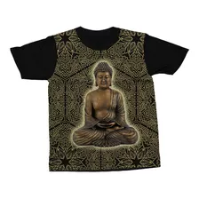 Camiseta Buda Religião Oriental Budismo Fé Blusa Camisa