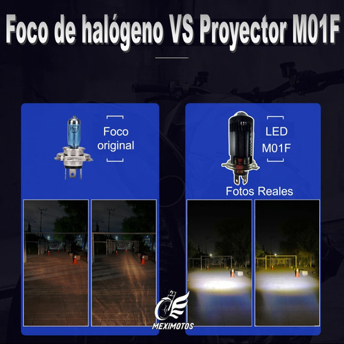 Foco Led Proyector Premium 5000lm Auto Moto H4 Bi-color 1pz Foto 7