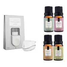 Aromatizador Difusor Ambiente Elétrico +4 Essência Via Aroma