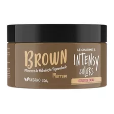 Lé Charme's Máscara De Hidratação Brown-marrom 300gr