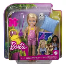 Barbie Dia De Acampamento Com Chelsea - Mattel 