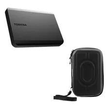 Disco Duro Externo Toshiba 1tb Tera + Estuche Antigolpe New