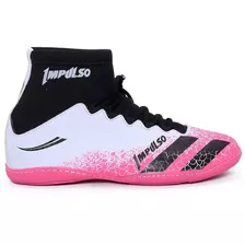 Chuteira Futsal Impulso Sola Toda Costurada Original 20% Off