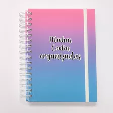 Caderno Controle Financeiro - Contas Organizadas - Goodvibes