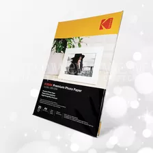 Papel Kodak Inkjet Glossy Photo Paper 200 Grs A4 20 Hojas