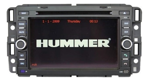 Hummer H2 2008-2009 Gps Estereo Dvd Bluetooth Touch Hd Radio Foto 7