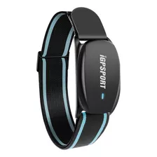 Cinta Cardiaca De Braço Igpsport Hr70 Recarregável 65 Horas Cor Preto/azul