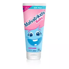 Malvatrikids Baby Gel Dental Infantil Sem Flúor 70g