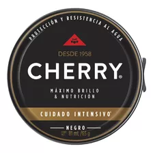 Cherry Betún Pasta Negro 65g