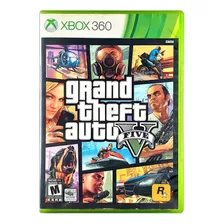 Grand Theft Auto Gta V 5 Original Xbox 360 Mídia Física