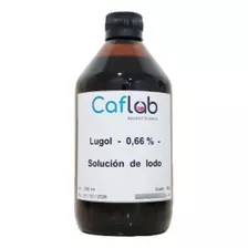 Reactivo Lugol 0,66 % X 500 Ml - Caflab -