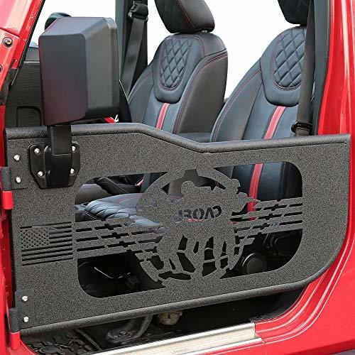 Jroad Compatible Con Puertas Tubulares Jeep Wrangler 07- Foto 3