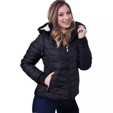 Campera Mujer Abrigada Entallada