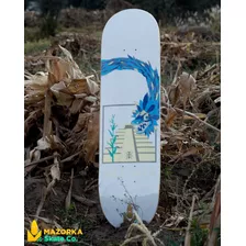 Tabla Para Skateboard Marca Mazorka El Dios Bondadoso 