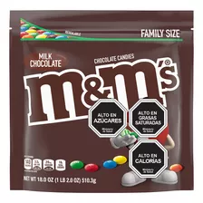 M&m Chocolate Con Leche 510g
