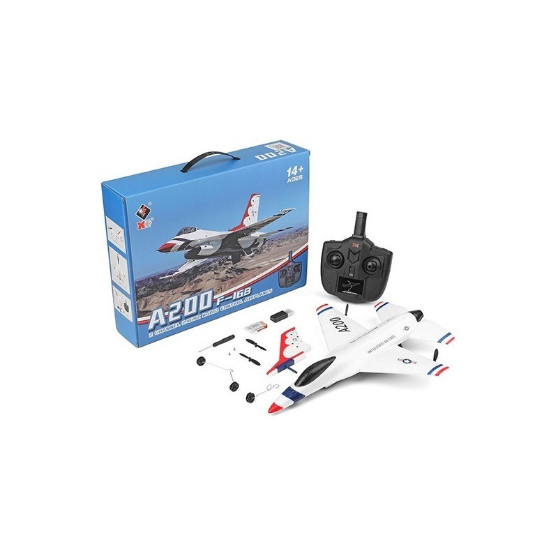 Avião 548 - De Asa Planador Controle Remoto Diy Rc 2.4g