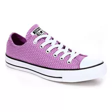 Zapatillas Converse Purple Snake Woven Ox Sneaker