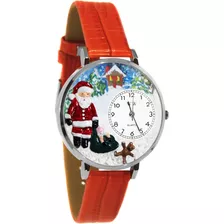 Regalos Caprichosos Navideños Papá Noel Reloj 3d | Acabado |