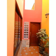 Alquilo Bonita Casa Altura Cuadra 32 Av. Peru Smdp