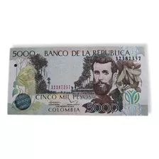 Colombia 5000 Pesos De 2014 Excelente Estado