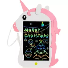 Tablero Mágico De Escritura Lcd Unicornios Niños / Niñas 