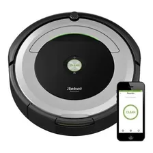 Aspiradora Irobot Roomba 690 Wifi Programable Santiago Color Gris Con Negro