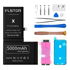 Bateria Larga Duración 5000mah Para iPhone X Incluye Kit 