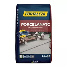Argamassa Porcelanato Externo Cinza Fortaleza- Saco 20kg