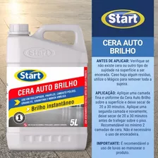 Cera Auto Brilho Start Brilho Instantâneo Galão Com 5litros