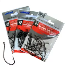 Anzol De Pesca Ms Maruseigo Black N 20/22/24