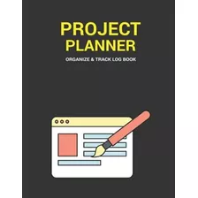  Livro: Planejador De Projetos: Bloco De Notas De Gerenciame