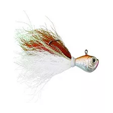 Señuelo Bucktail, Paquete De 1, Color Mullet (lisa), 1...