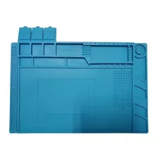 Manta Magnética Antiestática Silicone Azul Para Assistência