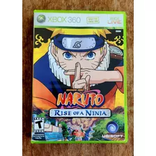 Naruto Rise Of Ninja (mídia Física Original) - Xbox 360