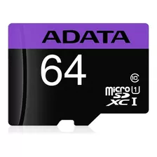 Micro Sd 64gb adata  premier C/adap Clase 10 Diginet