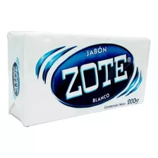 Pack De 7 Jabónes De Lavandería En Barra Zote Blanco 200g