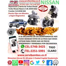 Turbo Nissan Navara 3.0 D22 Zd30/ Frontier 3.0 Zd30 Guatemal