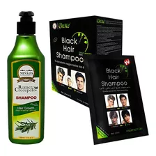 Shampoo Dexe Cubre Canas + Shampoo Romero Crecepelo 