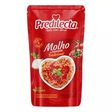 Molho De Tomate Tradicional Predilecta Sem Glúten Em Sachê 300 G