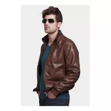 Chaqueta De Cuero Para Hombre Chaqueta De Cuero Para Motocicleta