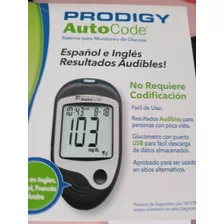 Glucómetro Prodigy Autocode Negro