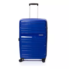 Mala De Viagem Sunside Grnde American Tourister Cor Azul Lisa