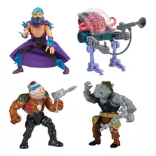 Teenage Mutant Ninja Turtles: Paquete De 4 Figuras Clásica