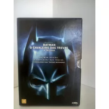 Batman O Cavaleiro Das Trvas - A Trilogia (box Com 3 Dvds)