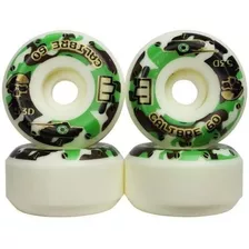 Roda Moska 60 Mm Skate White Rock 53d = 101 A