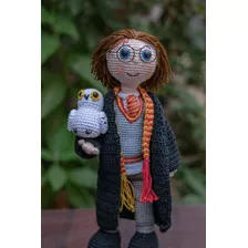 Peluche Amigurumi Harry Potter Y Hedwig