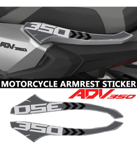 Para Honda Adv 350 2022-2023 Calcomana 3d Impermeable Foto 3