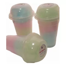 Copos De Azucar Algodón Vaso X10un Souvenir Candy Golosinas 