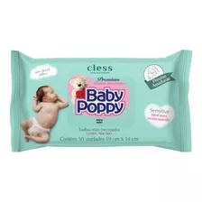 Toalha Umedecidas Baby Poppy Premium Recém-nascido 50un