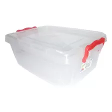 Contenedor Organizador Caja Plástica 2,5 Lts Color Transparente